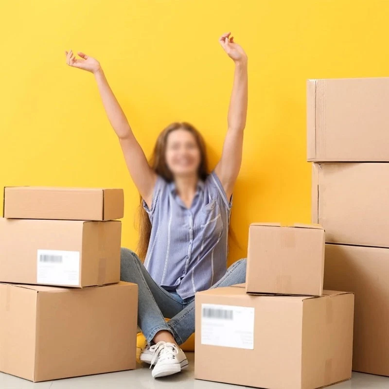 Shipping Boxes 14 x 12 x 4 inches, 10-20 Count | For Moving, Mailing, Packaging - Image 3 of 4