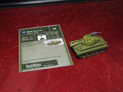 Axis & Allies Miniatures 21/45: M24 Chaffee b