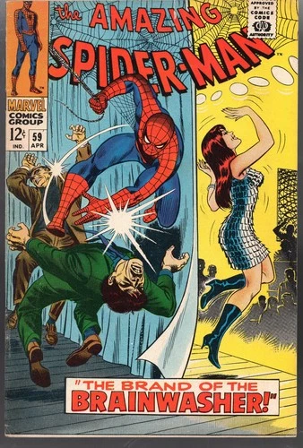 Amazing Spider-Man #59 VG/Fine   1st Mary Jane Cover