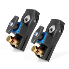 2pcs Car Battery Disconnect Isolator Cut Off Switch 12V / 24V Universal Terminal