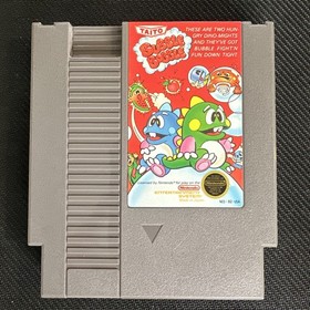 Bubble Bobble (NES) - with Manual and Case