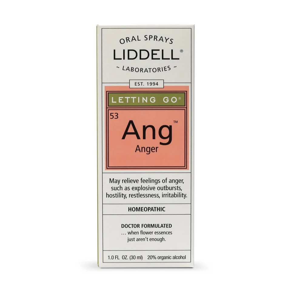 Liddell Natural Relief Homeopathic Spray for Anger Irritability 1 Ounce - Imagem 3 de 4