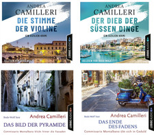 4 x Andrea Camilleri - Hörbuch Krimis auf 16 CD !!!