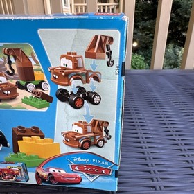 Lego Duplo Disney Pixar Cars Set #5814 Mater's Yard & Set #6132 Red (See Pics)