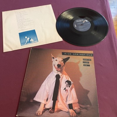 RICK SPRINGFIELD 1980 WORKING CLASS DOG VINYL LP RCA Record