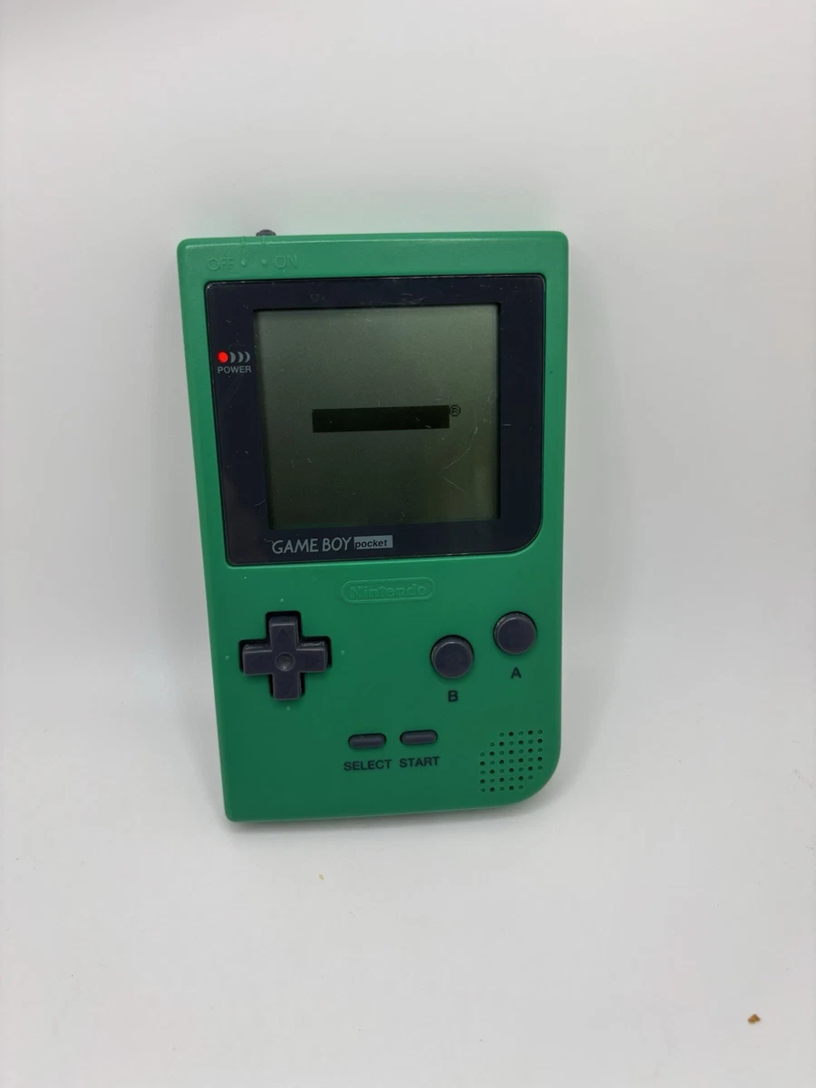 Nintendo Game Boy Pocket Green Video Game Handheld Systems for
