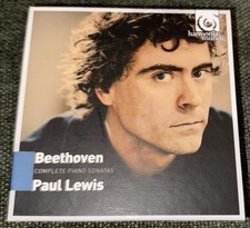 CD: BEETHOVEN - COMPLETE PIANO SONATAS PAUL LEWIS 2009 HARMONIA MUNDI