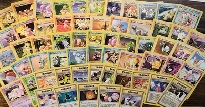 2000 Pokémon WOTC Gym Heroes uncommon & common MP+ to LP- Choose Cards