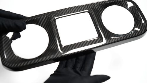 For Benz G-Class W465 G550 2024+ Carbon Dashboard Center Console Air Vent Trim - Video 1 of 1