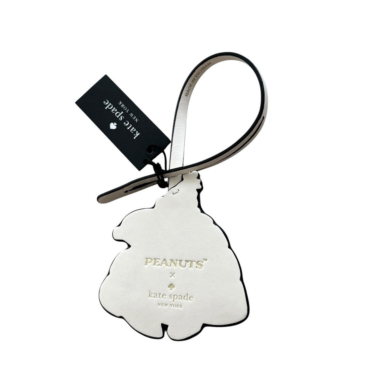 Peanuts X Kate Spade Snoopy Puffer Bag Charm Key Chain Fob | eBay