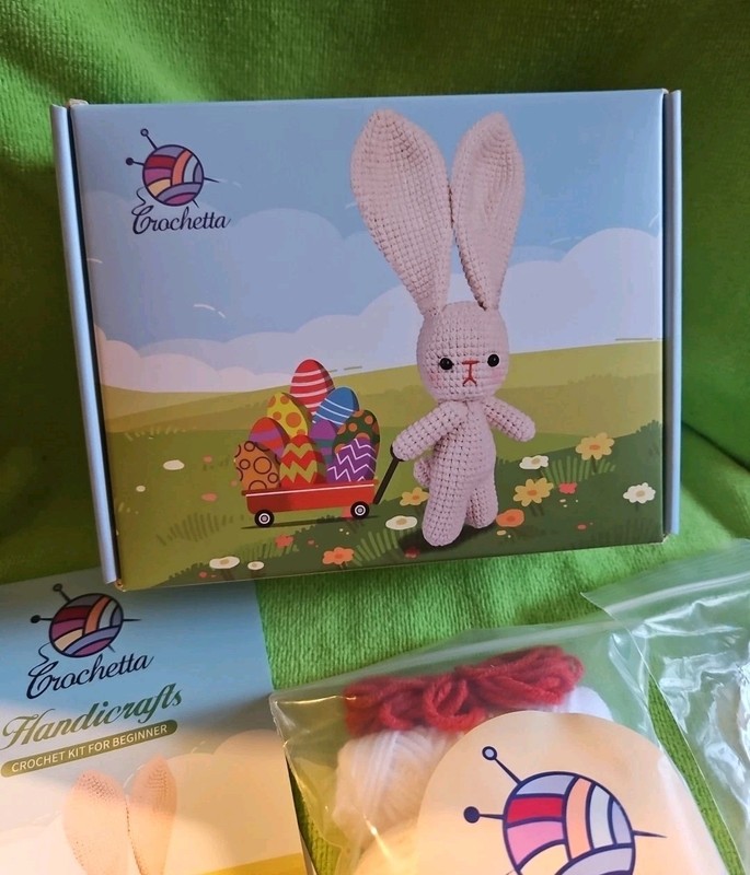 Crochetta Kit For Beginners Easter Bunny New