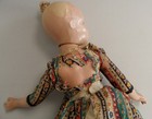 Vintage Antique 1930's R&B Arranbee 17" Composition Doll Bald Sleepy Eyes Joint