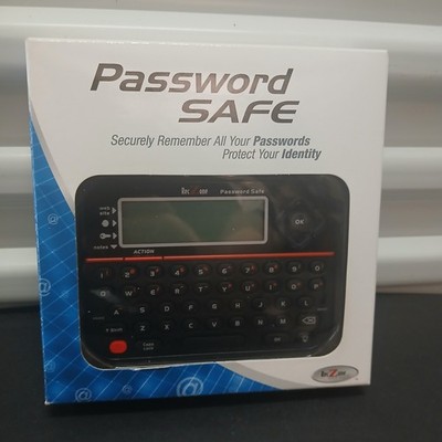 Password Safe Electronic Offline Storage Device RecZone 595 Identity Protection 