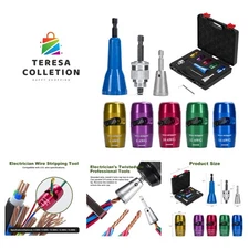 Zinc Alloy Wire Stripper & Twister Tool - Fast and Safe Wiring Solution
