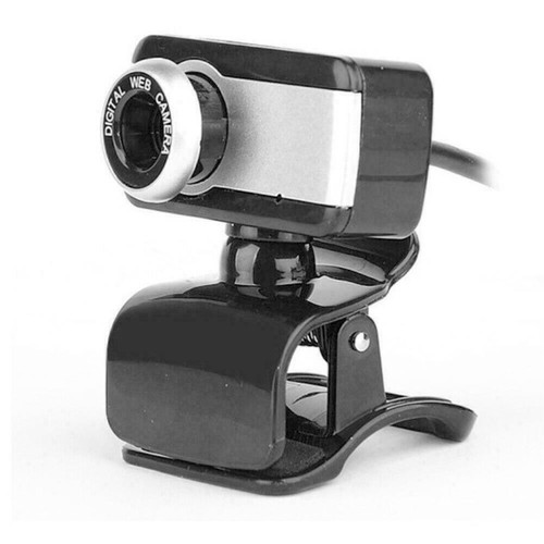 HD Camera Webcam Clip W/ Microphone USB 2.0 For PC VideoHJ2S3 Cam Laptop P4Y1 - Afbeelding 3 van 9