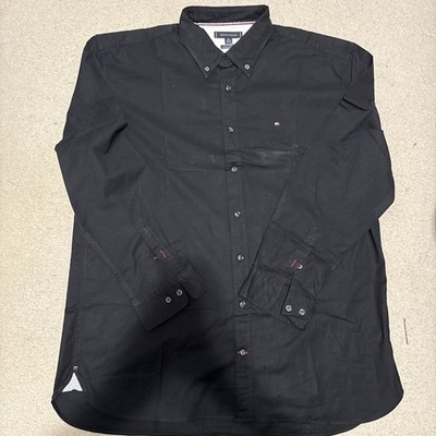 Tommy Hilfiger Men's Size XXL Essential Stretch Solid Oxford Shirt