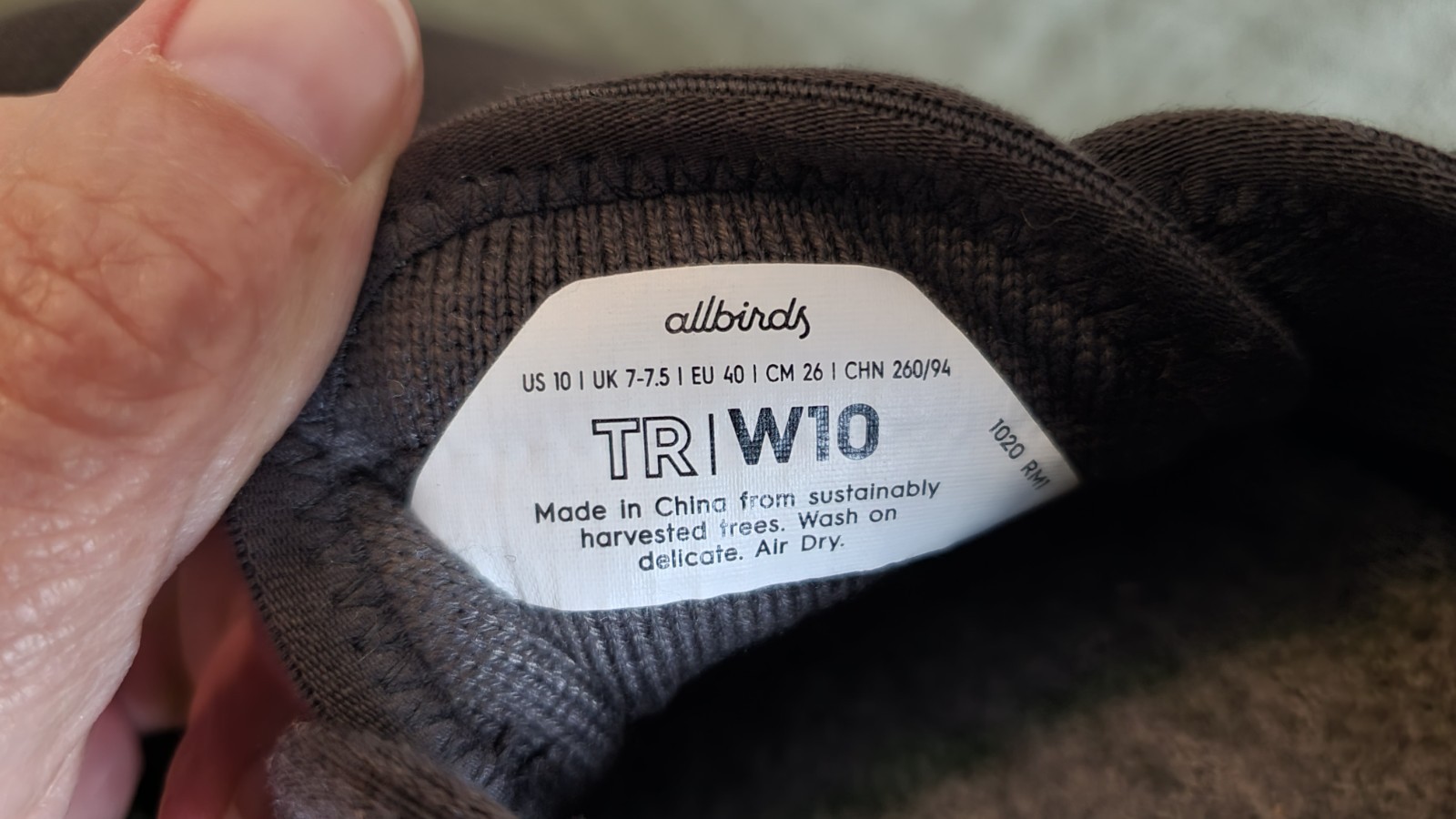 Allbirds Tree Runners. Women's UK 7-7.5 / EU40 / US10 image 2
