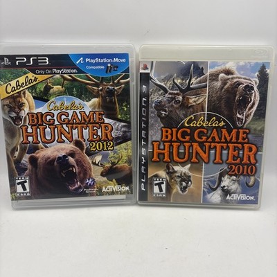 Cabelas Dangerous Hunts 2010 Cabelas Big Game Hunter 2012  Playstation 3 CIB PS3