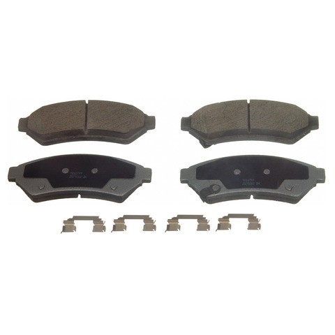 Wagner Brake QC1075 Wagner ThermoQuiet QC1075 Disc Brake Pad Set Ceramic