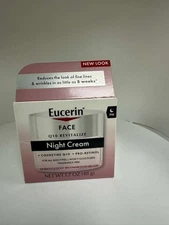 Eucerin Q10 Anti-Wrinkle + Pro-Retinol Night Cream 1.7 oz. NIB