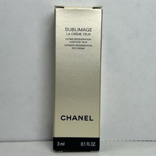 CHANEL SUBLIMAGE La Creme Yeux ULTIMATE REGENERATION EYE CREAM 3ml 0.1 fl oz