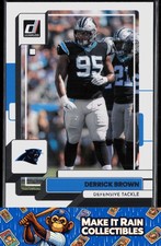 Derrick Brown 2022 Donruss #240 Carolina Panthers