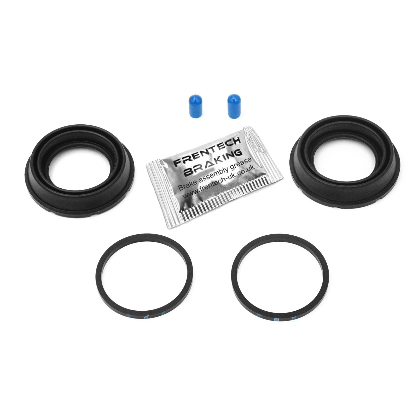 For BMW 335i 335D E90 E91 E92 E93 2x Rear Brake Caliper Seal Kits