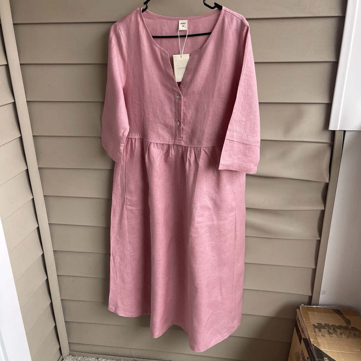 chinese dress ladies Angelina Linen Maxi Dress