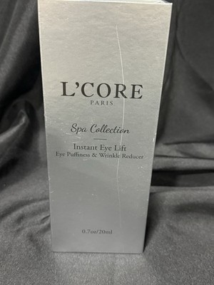L'CORE PARIS INSTANT EYE LIFT PUFFINESS & WRINKLE REDUCER 0.7OZ 20ML