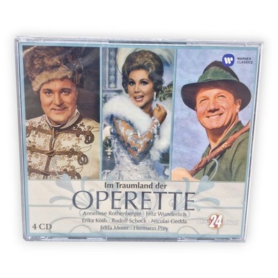 Im Traumland der Operette 4 CD Box Moser Köth Gedda Wunderlich Shop 24 Direct