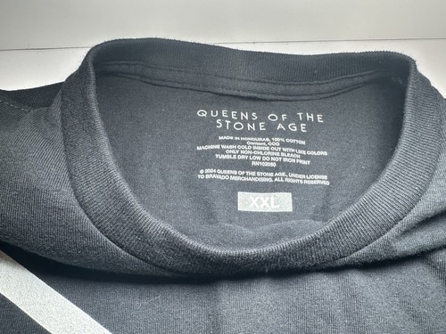 QUEENS OF THE STONE AGE - XXL T-SHIRT - BLACK/WHITE - SONGS FOR THE DEAF - Picture 8 of 14