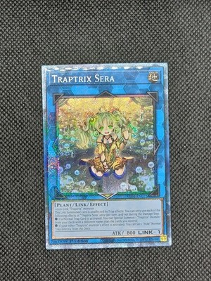 Traptrix Sera 1st Edition Prismatic Collector's Rare RA04-EN075 Yu-Gi-Oh!