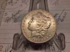 1896 US Morgan Silver Dollar (EX-AU)