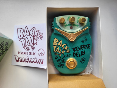Danelectro Back Talk - Reverse Delay 2003, never used. Very rare edition