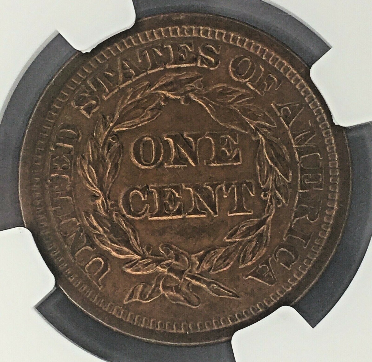 1848 - 1 Cent - USA - NGC AU Details /Cleaned) | eBay