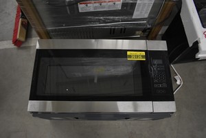 Samsung 30 In 1 9 Cu Ft Over The Range Microwave In Fingerprint Resistant Stainless Steel Me19r7041fs The Home Depot