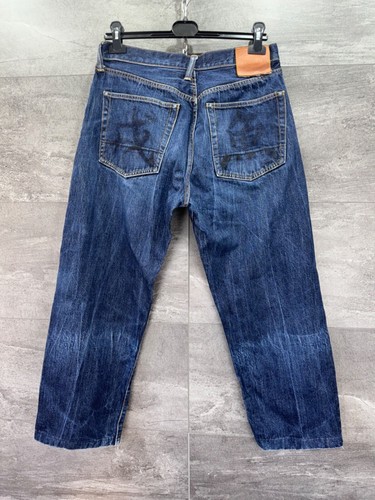 Rare EVISU Denim Jeans Selvedge Mens Size 32 - Picture 8 of 24