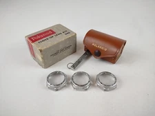 Vintage Polaroid Land Camera Close-Up Lens Kit 540 w/Leather Case