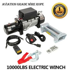 85ft OPENROAD 9500lbs Electric Winch,12V Truck Winch with 26m Synthetic Winch Rope,Wireless Remote Control Waterproof Receovery Winch Kit,Trailer Boat 4WD Accessories Offroad