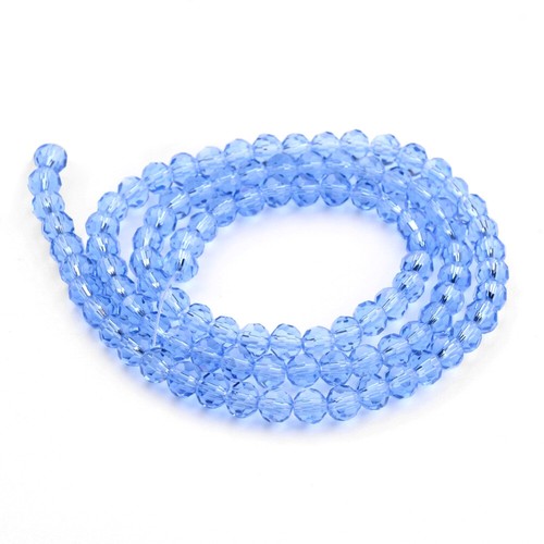 10Strands Crystal Glass Beads Faceted Round 4/6/8mm Multi-Color Spacer Beading - Picture 13 of 102