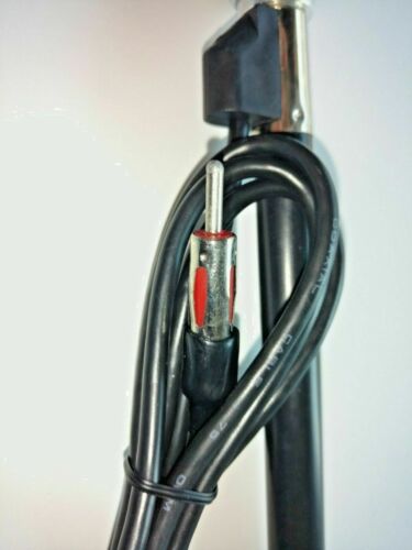Universal AM FM Antenna Car Stereo Radio Retractable Mast Manual Key Lock Aerial - Picture 5 of 6