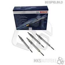 4 x BOSCH Glühkerze Glühstift Set für RENAULT VOLVO DACIA MITSUBISHI 3906478