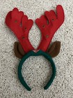 Lot of 3 Christmas Headbands Reindeer and Santa Hat — photo 8