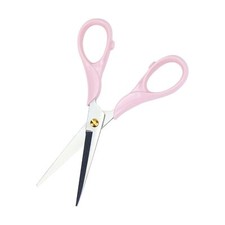 Multipurpose Stylish Pink Scissors Stainless Steel Scissors with Acrylic Hand...