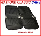 Classic Mini Front Seat Cover set BLACK
