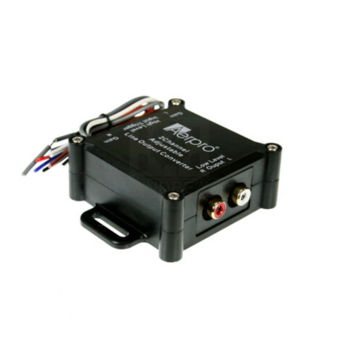 Aerpro AP3042A 2 Channel Line Level Output Converter Factory Speaker to RCA out - Picture 3 of 4
