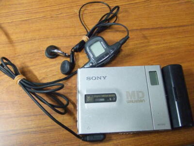 WALKMAN MZ-E50 動作品 SONY MDウォークマン MZ-E50 付属品 元箱 純正MD