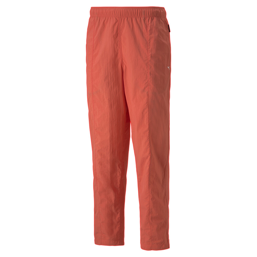 Puma MMQ STB Lightweight Mens Orange Athletic Casual Pants 53579435