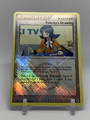 Felicity's Drawing 98/106 Reverse Crosshatch Holo League Promo