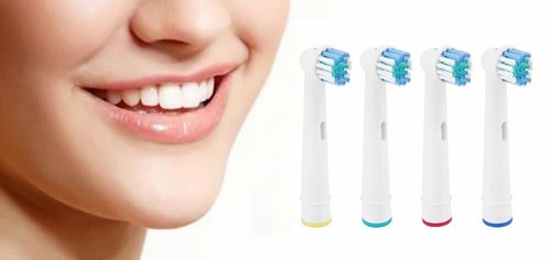 Testine di Ricambio Spazzolino Elettrico per Oral B Braun Modelli Serie 12 Pz - Foto 8 di 8